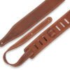 Charger l'image dans la galerie, Levy's M17BDS-BRN Butter Double Stitch 2.5" Wide Garment Leather Guitar Strap
