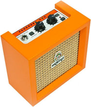 Charger l'image dans la galerie, Orange Crush Mini 3w Mini Solid State Guitar Amp Combo With Speaker Out and Aux In
