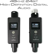 Charger l'image dans la galerie, UHF Wireless Microphone Adaptor System XLR
