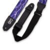 Charger l'image dans la galerie, Levy's MPRH-18 Right Height Polyester Guitar Strap - Lightning Motif

