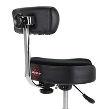 Charger l'image dans la galerie, Gibraltar 9808HMB 9000 Series 16" Hydraulic Saddle Drum Throne with Backrest
