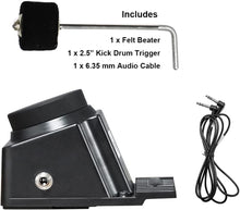 Charger l'image dans la galerie, Avatar Bass Drum Trigger Realistic Kick Drum Pad With Felt Beater Hammer for Percussion Pad Multipad Electric Drum Set
