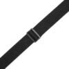 Charger l'image dans la galerie, Levy’s 2″ Black Cotton Pick Holder Guitar strap - MC2PH-BLK
