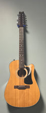 Charger l'image dans la galerie, Washburn D-12CE-12/N Natural 12 String Acoustic Electric Guitar with Pickup - PRE OWNED
