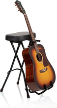 Charger l'image dans la galerie, Support de guitare simple et tabouret avec repose-pieds
