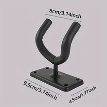 Charger l'image dans la galerie, Guitar / Instrument Wall Hanger Holder - Black
