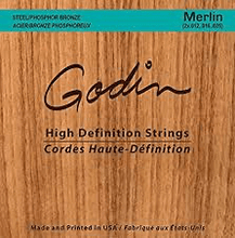 Charger l'image dans la galerie, Godin 39920 Cordes Dulcimer / Merlin Acier Phosphor Bronze M4 Made by D'Addario
