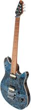 Load image into Gallery viewer, Peavey HP 2® Poplar Burl RM Transparent Blue 6 String RH Electric Guitar with Case
