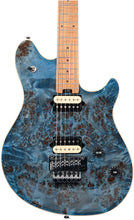 Load image into Gallery viewer, Peavey HP 2® Poplar Burl RM Transparent Blue 6 String RH Electric Guitar with Case
