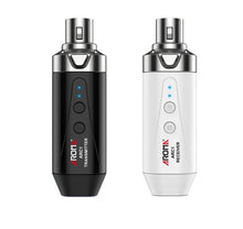 Charger l'image dans la galerie, AROMA ARC1 5.8GHZ WIRELESS MICROPHONE SYSTEM RECHARGEABLE TRANSMITTER RECEIVER 4 CHANNELS AUDIO MIC TRANSMITTER RECEIVER
