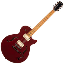 Load image into Gallery viewer, Godin 052363 Montreal Series Aztek Red 6 String RH Hollowbody Electric Guitar with Gig Bag
