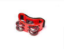 Load image into Gallery viewer, Foot Tambourine - Black or Red

