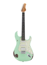Load image into Gallery viewer, Tagima TGA-580 SG-DF/AWH Surf-Green Stratocaster Style Electric Guitar
