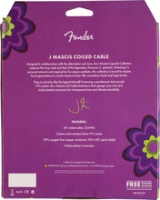 Charger l'image dans la galerie, Fender J Mascis Coil Cable - 30', Purple

