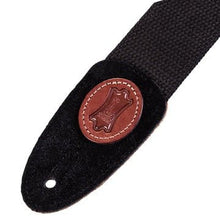 Load image into Gallery viewer, Levy's MSSC8 Cotton Guitar Strap - XL BLACK
