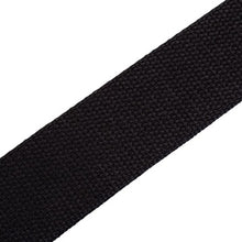 Load image into Gallery viewer, Levy's MSSC8 Cotton Guitar Strap - XL BLACK
