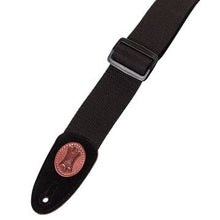 Load image into Gallery viewer, Levy's MSSC8 Cotton Guitar Strap - XL BLACK
