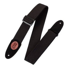 Load image into Gallery viewer, Levy’s MSSC4 SIGNATURE COTTON SERIES XL Guitar Strap - Black
