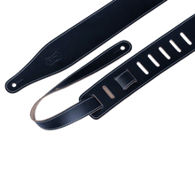 Load image into Gallery viewer, Levy’s DM17 TOP GRAIN SERIES XL Guitar Strap - Black
