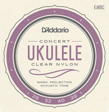 Charger l'image dans la galerie, D'Addario EJ65C Pro-Arte Custom Extruded Concert Ukulele Strings
