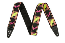 Load image into Gallery viewer, Fender 2” Neon Monogrammed Strap - Various Colours
