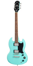 Load image into Gallery viewer, Epiphone E1SGTAQNH SG Tribute E1 Electric Guitar - Aqua
