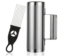 Load image into Gallery viewer, 8" x 3" Metal Guiro Instrument with Scraper
