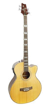 Charger l'image dans la galerie, Glen Burton GAB474J-NT Deluxe Acoustic Electric Bass Natural
