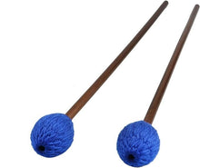 Charger l'image dans la galerie, Yarn Wound Mallet: 16” Maple &amp; Rattan Handle 15/16” Head
