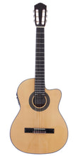 Load image into Gallery viewer, Denver Classical Cutaway Acoustic/Electric Guitar with Gigbag - 4/4 - Natural
