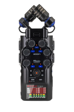 Charger l'image dans la galerie, ZOOM ZOOM-INT-ZH6STUDIO H6studio Handy Recorder with XY microphones and 32-bit float recording.

