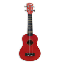 Charger l'image dans la galerie, Cukulele Soprano Carbon Fiber Ukulele - Red - CLEARANCE-(8312589091071)
