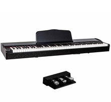Charger l'image dans la galerie, MAESTRO MD P-225 88-Key Portable Digital Piano Dual Bluetooth and 3 Pedals - Black

