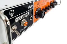 Charger l'image dans la galerie, Orange OB1-500 500w Solid state rack-mountable bass amp head with footswitchable gain, direct and line outputs
