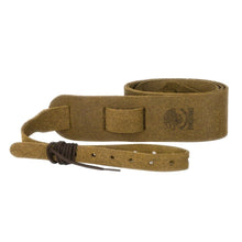 Charger l'image dans la galerie, DEERING SOFT LEATHER CRADLE BANJO STRAP - SUEDED CARAMEL BROWN-(8375485563135)
