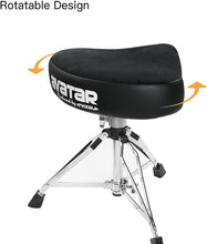 Charger l'image dans la galerie, Avatar THR161 Heavy Duty Luxury  Drum Throne Seat - Motorcycle Style
