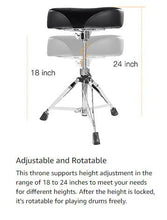 Charger l'image dans la galerie, Avatar THR161 Heavy Duty Luxury  Drum Throne Seat - Motorcycle Style
