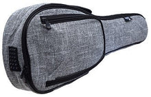 Charger l'image dans la galerie, HOUSSE REMBOURREE LISSE 20MM POUR UKULELE DE CONCERT - GRIS
