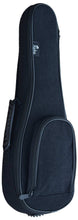Load image into Gallery viewer, Smooth 25mm padded gig bag for tenor ukulele with adjustable straps and accessory pocket in black

