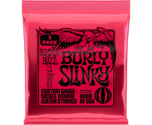Charger l'image dans la galerie, ERNIE BALL 2226 BURLY SLINKY NICKEL WOUND CORDES DE GUITARE ÉLECTRIQUE - JAUGE 11-52
