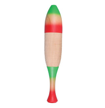 Charger l'image dans la galerie, Guiro en bois : forme de poisson de grande taille avec bâton en bois 
