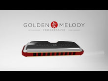 Charger et lire la vidéo dans la visionneuse de la Galerie, Hohner Golden Melody Progressive Harmonica - Key of G
