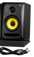 Charger l'image dans la galerie, KRK Classic 5 CL5-G3PK1 Studio Monitor Package with Cables &amp; Isolation Pads
