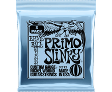 Load image into Gallery viewer, ERNIE BALL 2212 PRIMO SLINKY NICKEL WOUND ELECTRIC GUITAR STRINGS - 9.5-44 GAUGE
