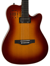 Charger l'image dans la galerie, Godin A6 Ultra Cognac Burst HG Guitare électrique acoustique 6 cordes RH MADE In CANADA - Discontinued

