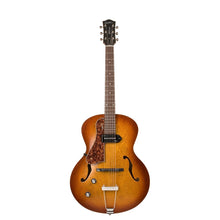 Charger l'image dans la galerie, Godin 037728 5th Avenue Kingpin P90 Cognac Burst Cutaway Hollow Body Guitare acoustique GAUCHER Fabriqué au Canada
