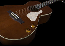 Load image into Gallery viewer, Art &amp; Lutherie 047727 Roadhouse Havana Brown Q-Discrete Parlor Acoustic Electric MADE In CANADA-(6536632926402)
