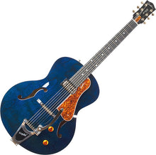 Charger l'image dans la galerie, Godin 047826 / 050956 5th Avenue Night Club Indigo Blue Acoustic Electric MADE In CANADA
