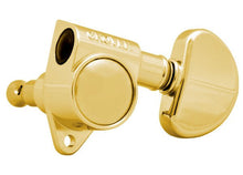 Charger l'image dans la galerie, Grover 102-18G Original Rotomatics avec rapport d'engrenage 18:1 - Mécaniques pour guitare, 3 + 3 - Or
