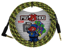 Charger l'image dans la galerie, Pig Hog 10FT Instrument Cable - 1/4 Male Straight to 1/4 Male Right Angle
